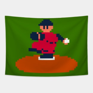 RBI Baseball Pitcher - Cleveland Tapestry