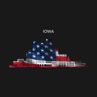 Great US City Iowa T-Shirt