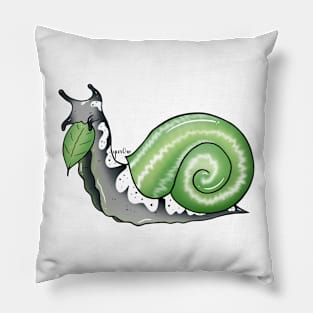 Aromantic Pride Snail Pillow