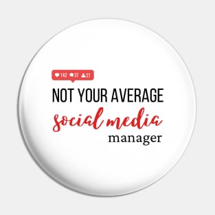 Not your average social media manager Pin