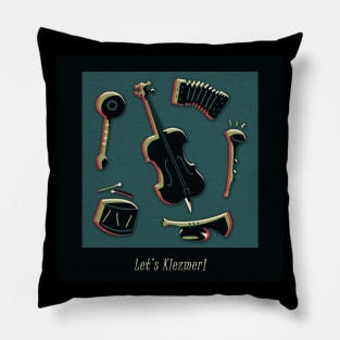 Let's Klezmer!! Pillow