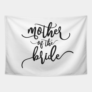 Simple Mother of the Bride Wedding Calligraphy Tapestry