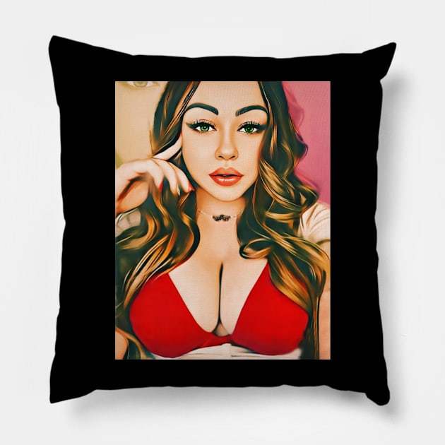 Lustful Sins Pillow by MAG