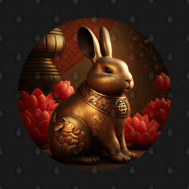 Chinese New Year - Year of the Rabbit v1 (no text) by AI-datamancer