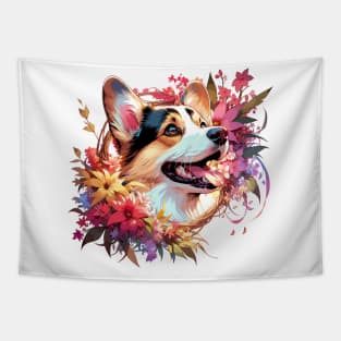 Cardigan Welsh Corgi Joyful Mothers Day Dog Mom Gift Tapestry