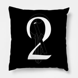 Ode To Number 2 Pillow