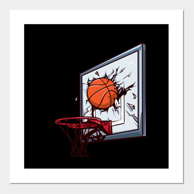 Basketball Slam Dunk Backboard Breaking Balls Basketball