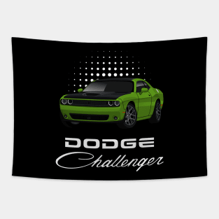 Challenger rt American Car Tapestry