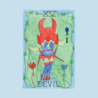 The Devil Tarot Card T-Shirt