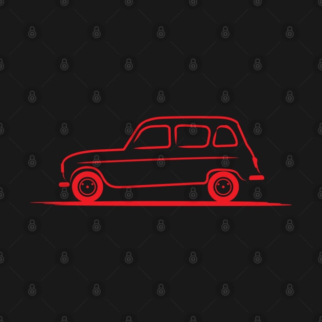 Renault R 4 Renault R4 Red by PauHanaDesign