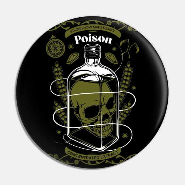 Homemade Poison Pin by GabrielaTot