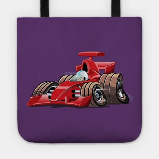 Cartoon sportcar Tote