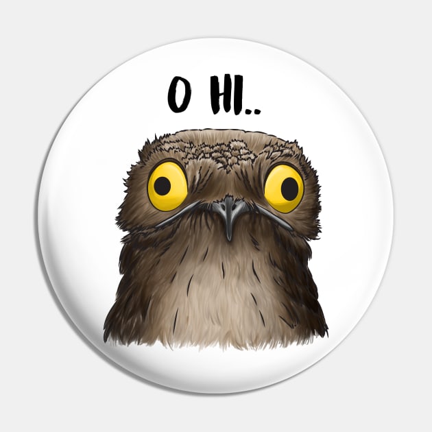 Hi Potoo Pin by artofnym