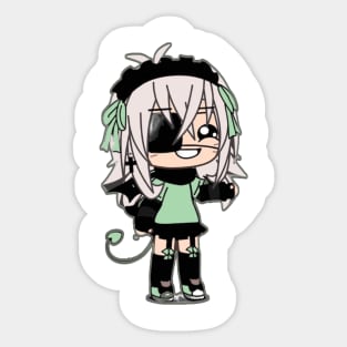 Gacha Life Girl Art Merchandise  Sticker for Sale by BeaconMarketing