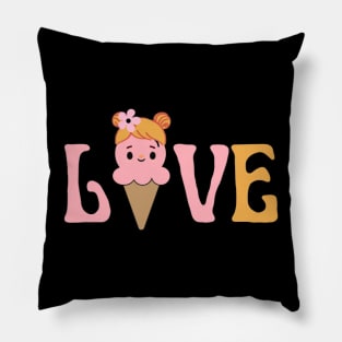 enjoy while your icecream Pillow