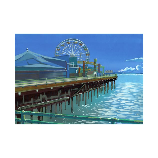 Santa Monica Pier by nagare017