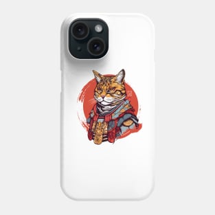 Samurai Cat Phone Case