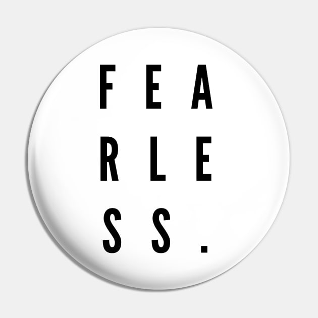 fearless Pin by Nada's corner