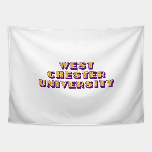 west chester glitter lettering Tapestry by Rpadnis