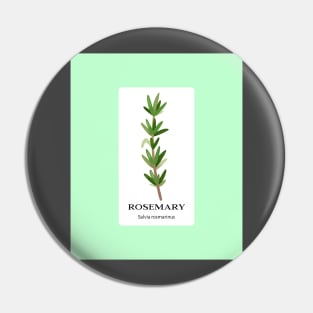 I Love Rosemary Pin