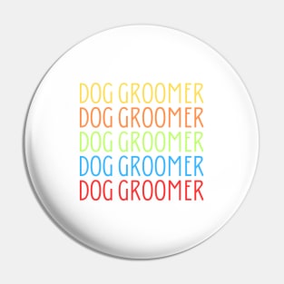 Dog Groomer Pin