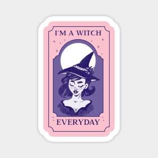 I'm a Witch Everyday Magnet