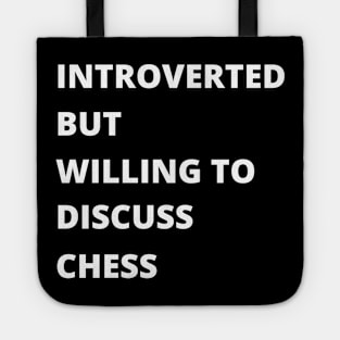 Introvert Chess Tote