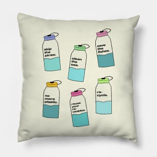 Water bottle pack Pillow