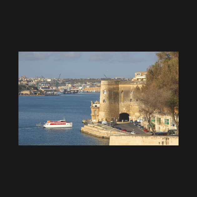 Grand Harbour, Valletta, Malta by Carole-Anne