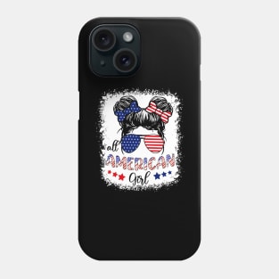 All American Girls 4th of July Daughter USA Phone Case