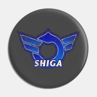 Shiga Prefecture Japanese Symbol Distressed Pin