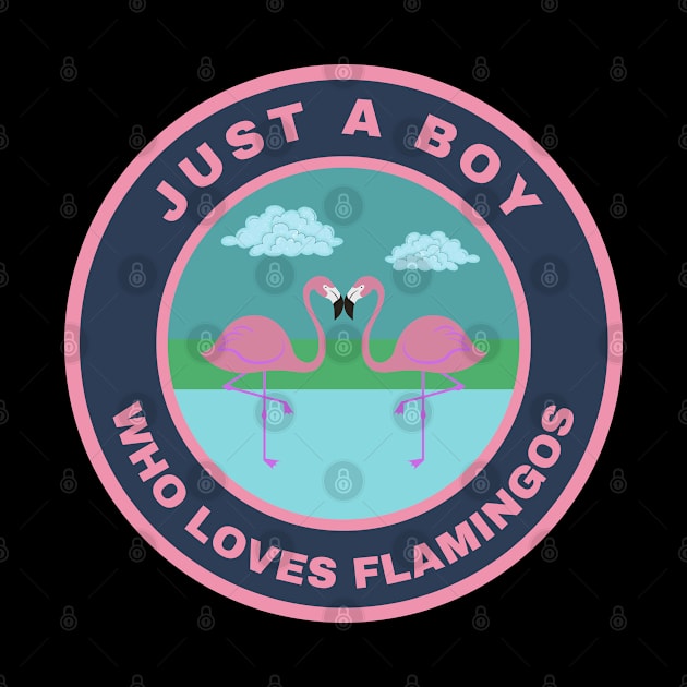 Just a boy who loves Flamingos by InspiredCreative