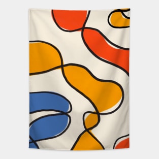 Retro Mid Century 70s Tapestry