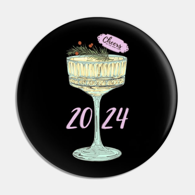 Cheers To The New Year 2024 Pin by Mary Rose 73744