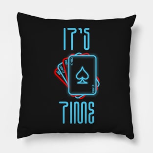 It`s poker time Pillow