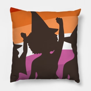 Witches Vote-Lesbian Pride! Pillow