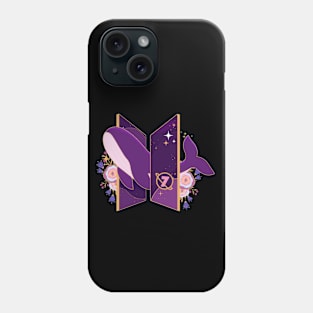 BTS purple logo Phone Case