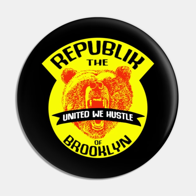 The Republik Bear Pin by Digz