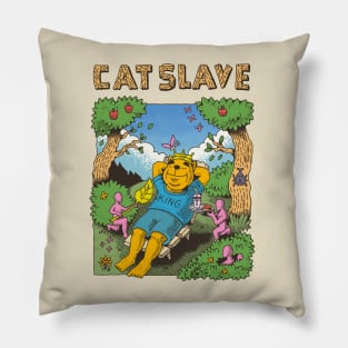 cat slave Pillow