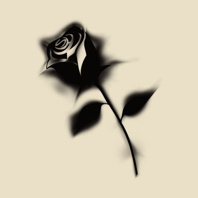 black rose by SpassmitShirts