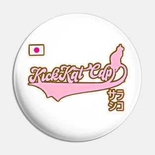 SARA SYCHO ''KICKKAT CAP 21'' (ALT) Pin