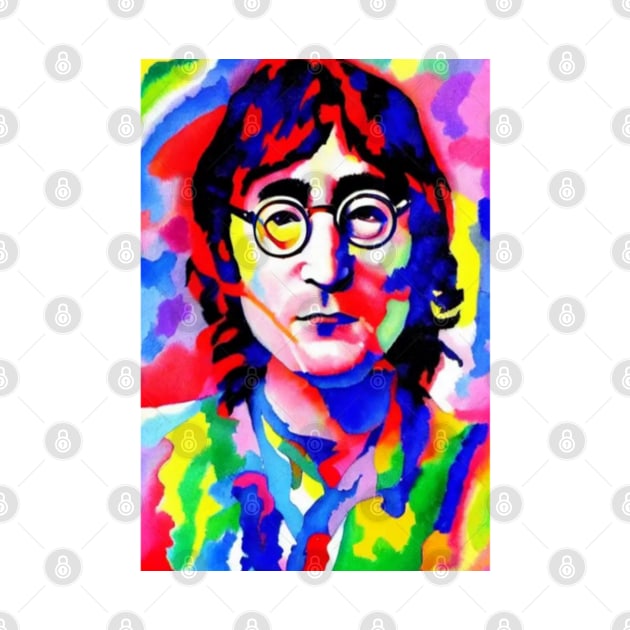 John Lennon by AbstractPlace