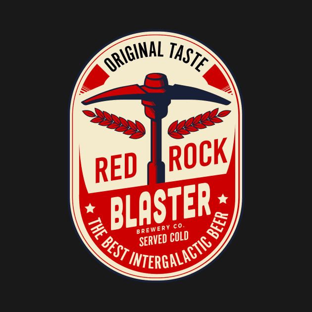 Deep Rock Galactic Red Rock Blaster Beer from the Abyss Bar by Arnieduke