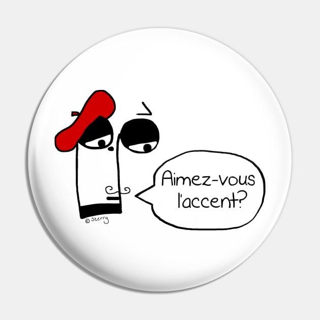 Aimez-vous l'accent? Pin by SterryCartoons