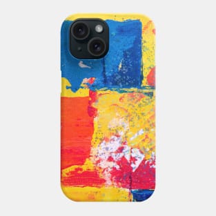 Canvas Abstract oil Paint Art Phone Case