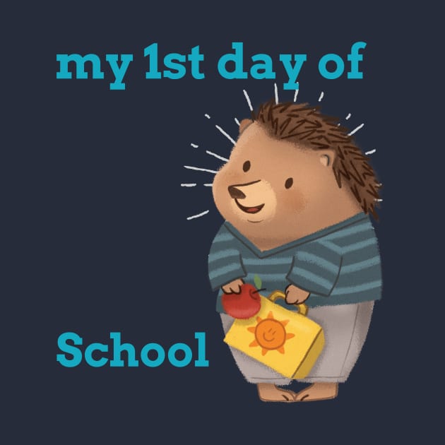 my 1st day at school by Zipora