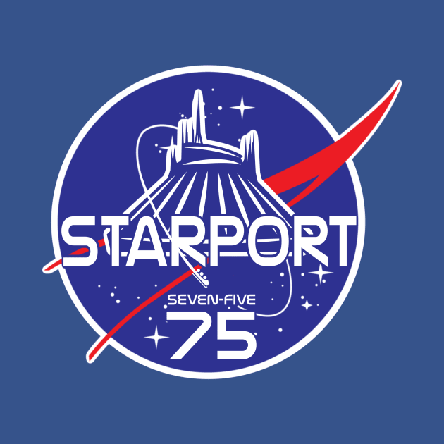 Starport 75 by EnchantedTikiTees