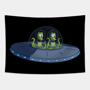 Kang and Kodos Tapestry