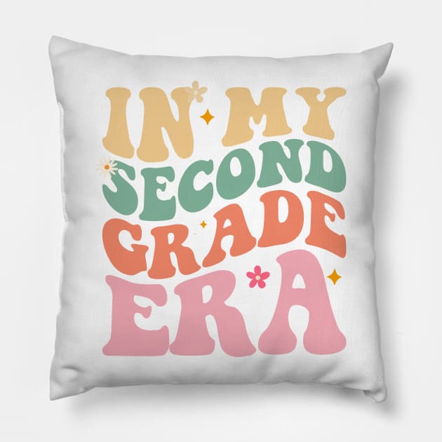 Groovy In My Second Grade Era Pillow by Swagmart