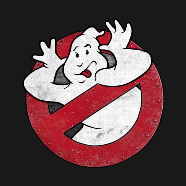 GHOSTBUSTIN' 911 Retro Phooey Ghost Logo by TCGhostbusters